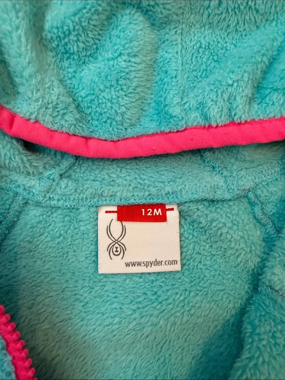 Spyder Baby Girl's Fleece Jacket - Size 12 months - Excellent!